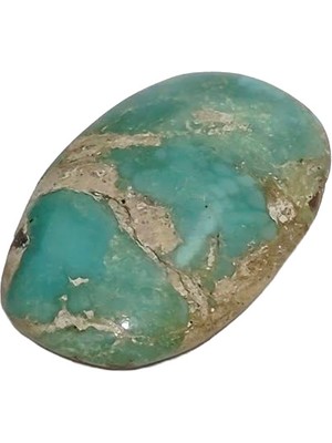 Hasyılmaz Doğal Iran Nişabur Firuze (Turkuaz) Taşı 36,9 Karat - 7,35 Gram T209