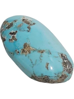 Hasyılmaz Doğal Iran Nişabur Firuze (Turkuaz) Taşı 19,10 Karat - 3,80 Gram T207