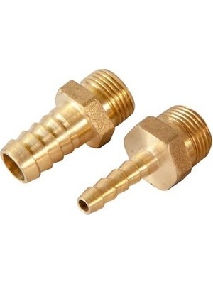 Klepsan Pirinç Hortum Rekoru 3/8"-12MM - 2 Adet