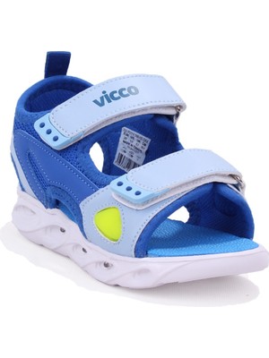 Vicco Roy 332P21Y188 Mavi Ortopedik Günlük Erkek Çocuk Spor Sandalet