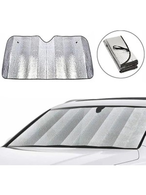İlanib Ticaret Isı ve Güneş Yansıma Önleyici Oto Ön Cam Güneşliği Opel Astra Fiat Egea Hyundai I20 Renault Megane