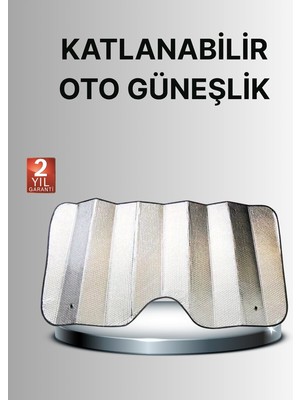 İlanib Ticaret Katlanabilir Araba Güneşliği – Uv Işınlarına Karşı Maksimum Koruma