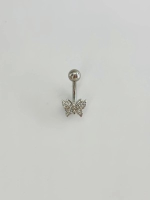 Selfbuysell Kelebek Detaylı Göbek Piercing