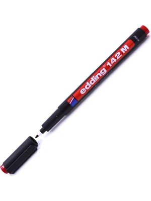 Düzey Edding E-142 M Ohp Marker Permanent Asetat Kalem Kırmızı - M