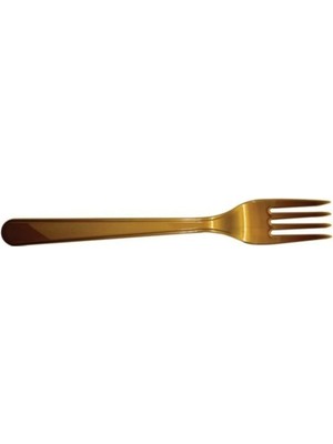 Net Market Plastik Gold Çatal-25 Adet