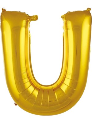 Net Market 1 Metre Folyo Harf Balon U Harfi 40'' 100 cm