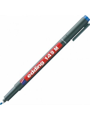 Düzey Edding E-149 M Multi-Purpose Asetat Kalem Silgili Mavi - M