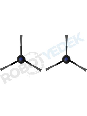 robotyedek Deebot N20 Pro Plus Uyumlu Yan Fırça - 2 Adet