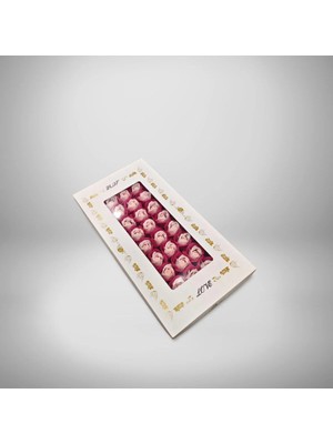 Net Market 50'li Lüks Kutulu Dekoratif Sabun Gül Seti - Çift Renk Tasarım