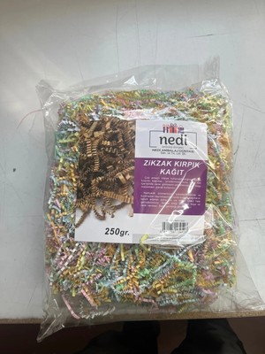 Net Market Kâğıt Zikzak Kırpıntı 250 gr