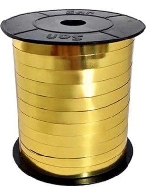 Net Market Metalik Gold Rafya 200 mt Metalize Rabant 8 mm Altın Renkli Parti Malzemesi