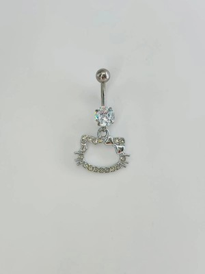 Selfbuysell Hello Kıtty Detaylı Göbek Piercing