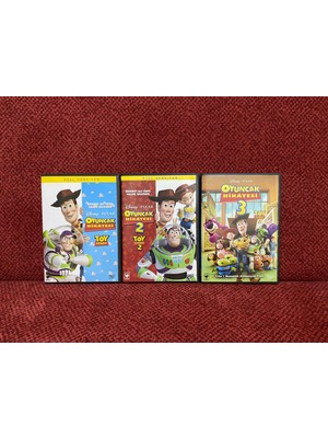 Disney Oyuncak Hikayesi - 1 -2 -3 ( 3 Film )Animasyon DVD