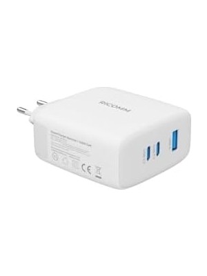 Bliss Store 140W Gan 3 Portlu Usb-C + Usb-A Şarj Aleti Qc5.0 Pd3.1, Ipad,,, Notebook, Air Uyumlu Hızlı Şarj Cihazı + 2 Metre Type-C Kablosu
