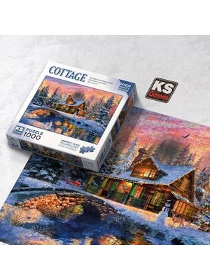 Bliss Store 20720 Christmas Lights 1000 Parça Puzzle -Ks Puzzle