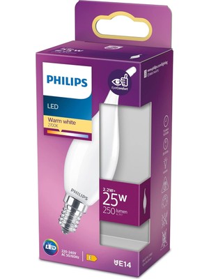 LED Classic 25W BA35 E14 Mum Tipi Ww Dim Edilmez Ampul