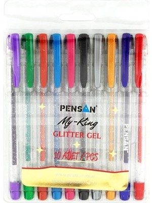 My-Kıng Simli Jel Kalem 10LU Set - PE02227JK00S10