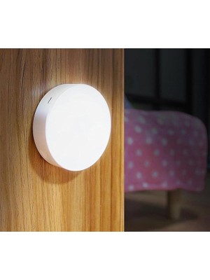 LED Hareket Sensörlü Ledli Gece Lambası Şarj Edilebilir, Taşınabilir 4000K Günışığı (2 Adet)