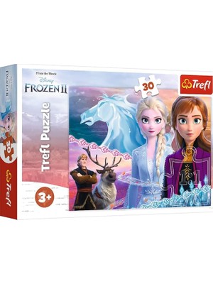 Yapboz, Kız Kardeşlerin Cesareti, Disney Karlar Ülkesi 2, 30 Parça, 3 Yaşından Büyük Çocuklar Için
