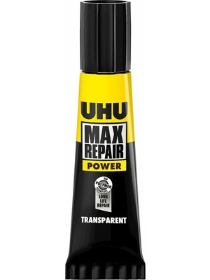 Max Repair Power Yapıştırıcı - Şeffaf, 7,9 G, Çok Amaçlı Güçlü ve Esnek Tutuş, Iç ve Dış Mekan Kullanımı, Boşluk Doldurma, Su Geçirmez, Bulaşık Makinesinde Yıkanabilir, Sıcaklığa ve Uv Dayanımına