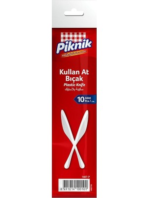 Plastik Bıçak 10'lu