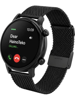 Masa Dostu 3 Kordonlu Akıllı Saat Bluetooth Görüşme ve Bildirim Destekli Tdms-07