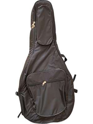 - Akustik Gitar Softcase Gitar Kılıfı - Gigbag Gitar Taşıma Çantası - Süngerli Şifreli