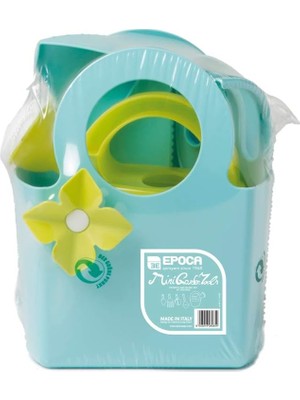 Mini Garden Tools Set Aqumarine Lime