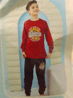 fiyakamstore Kapi Kids 7011 Erkek Çocuk Uzun Kol Pijama Takım