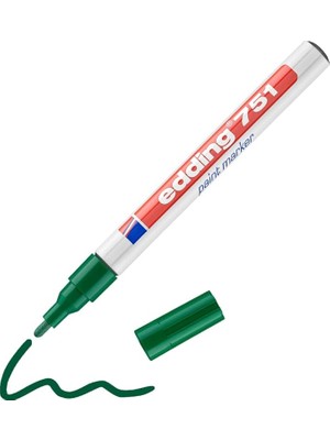 FourForce 751 Boya Kalemi - Yeşil - 1 Kalem - Yuvarlak Uç 1-2 mm