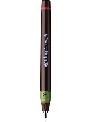 FourForce Isograph Teknik Çizim Kalemi, 0,3 Mm, Siyah Mürekkep