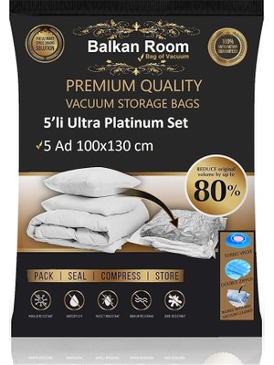 FourForce Hurcu 5’li Ultra Platinum Set Vakumlu Hurç Vakumlu Poşet (1)
