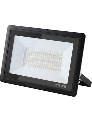 FourForce Projektör 30W-400W, Enerji Tasarruflu, Suya Dayanıklı, Uzun Ömürlü Aydınlatma, Bahçe, Dış Mekan, Endüstriyel Kullanım Için (100W)