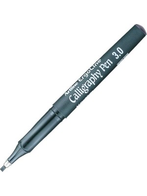 FourForce Ergoline Calligraphy Pen 3.0 Kaligrafi Kalemi, 3.0 Mm, Siyah