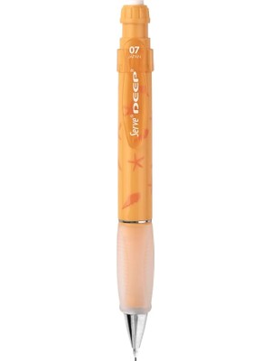 FourForce Deep Mekanik Kurşun Kalem 0.7 mm Hardal Sarısı Denızyıldız Deseni