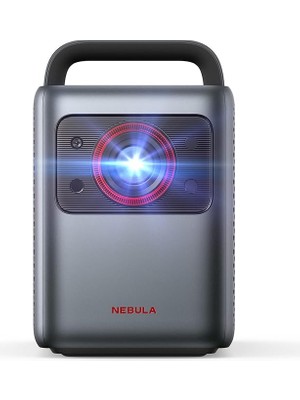 FourForce By Anker Cosmos Laser 4K Projektör, Android Tv 10.0, 30W Hoparlör, Otomatik Görüntü Düzeltme, Taşınabilir Ev Sineması
