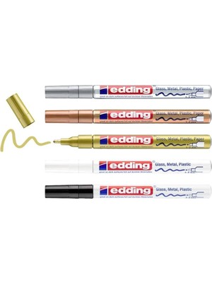 FourForce 751 Hobi Sanat Kalemi 5'li Set Metalik Karışık