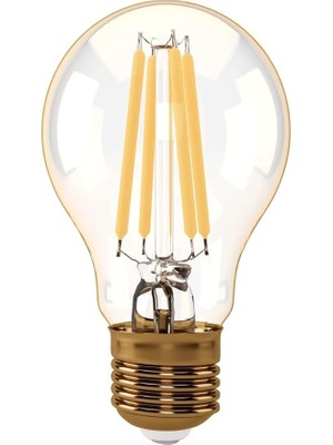FourForce E27 Fil Lamba, Sarı Işık 7W 630LM 2000K Gold