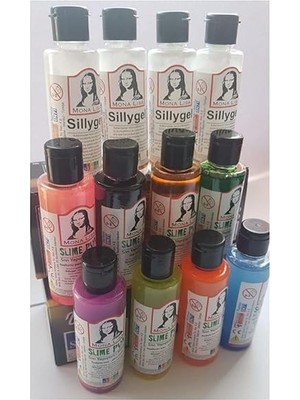 FourForce Slime Yapma Seti Hazır Oyun Jeli Sıvı - Renkli