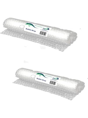 FourForce Balonlu Naylon Sargı 2 Adet 96 cm En 5 Metre Boyunda Havalı Eşya Koruma Ambalaj Pat Pat 2' Li