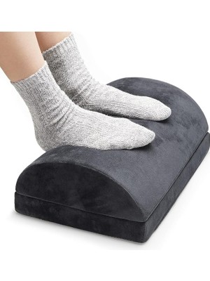 - Ergonomik Ayak Yastığı Desteği – Sünger Ayak Dinlendirme Yastığı, Ofis ve Ev Kullanımı Için Rahatlatıcı Ayak Destek Pedi, Uzun Süre Oturanlar Için Konforlu Ayak Destek Minderi