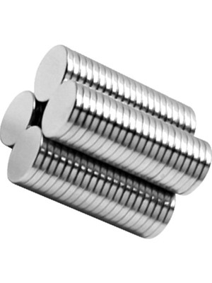 FourForce Magnet Güçlü Neodyum Mıknatıs (10 mm x 1 Mm) 25 Adet