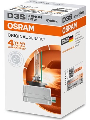 FourForce Xenarc 66340 D3S Hıd, Xenon Far Ampulü Osram Xenarc Nıght Breaker® Unlımıted D1S, Lampe De Phare Xénon, 4150 K, 66340, Boîte Pliante De 1 66340