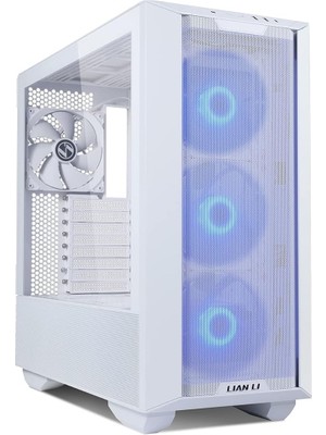FourForce Li Lancool Iıı Orta Boy Kasa, Oyun Kasası, Beyaz