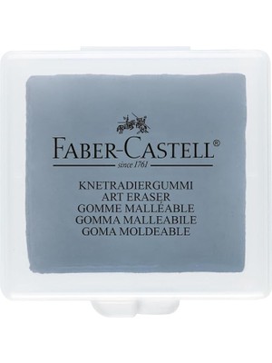 FourForce Yoğurulabilir Sanat Silgisi Gri, Yumuşak Düzeltmeler Için Ergonomik Şekilli Kaliteli Silgi, Leke ve Pvc Içermez
