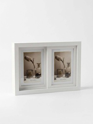 altabi Kızaklı Fotoğraf Çerçevesi 2'li (10X15 Cm) – Masa Üstü Kullanım Meşe Renk
