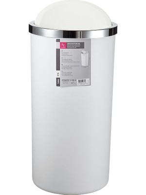 FourForce M-E76-01 Lenox 35 Lt Çöp Kovası, Beyaz