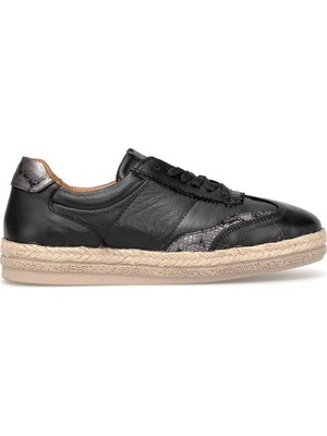 Venüs 2611903Y Kadın Hakiki Deri Klasik Sneaker Siyah
