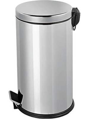FourForce Pedallı Paslanmaz Çelik 16 Litre Çöp Kovası Içi Çıkabilen 2. Kovalıdır