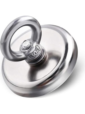 FourForce Magnet Magnet Fishing Neodyum Pot Mıknatıs, Çap 42MM, Kurtarma Mıknatısı